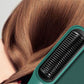 Hair Straightener Brush - Ionic Hair Straightener Comb with 4 Temperature Settings & Fast Heating & Anti-Scald